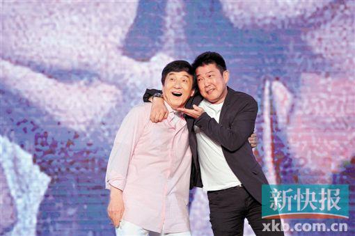 《绝地逃亡》开发布会　成龙元彪再现40年前经典合影