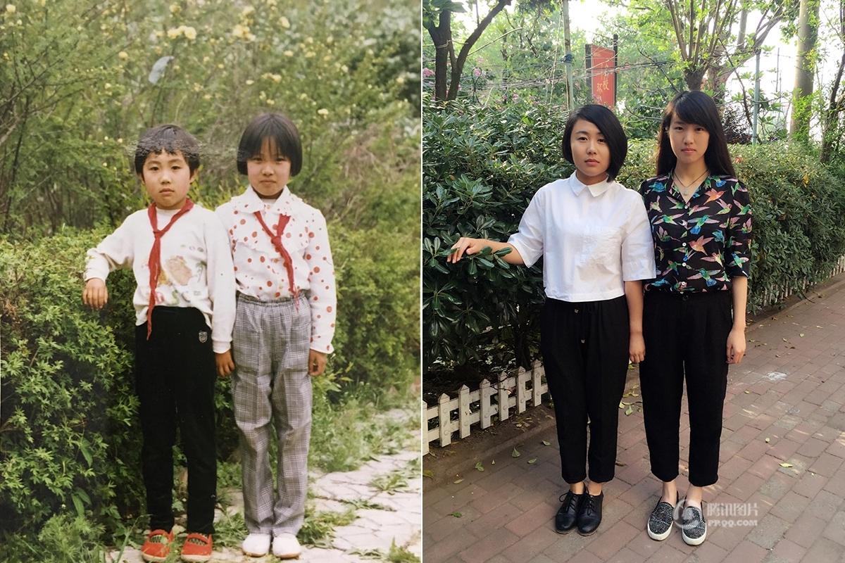 　　那一年，学校组织公园郊游活动，当天大家玩得都很开心，为了留下对那天美好回忆的纪念，我和我的小伙伴决定合影留念，照片中依稀能够看出我们疯了一天后的兴奋余韵，似笑非笑的稚涩模样。时光荏苒，二十年过去了，我们依然一起携手在同一个陌生的城市里共同打拼，相互依靠，相互扶持，时光可以改变我们的容颜，但彼此之间对这份友谊的珍惜与呵护永不会变，我们会一起紧握着这份情一起走过下个，下下个二十年……（网友 常立易）