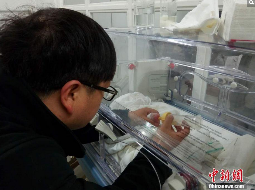 　　图为“好好”的幼仔。
