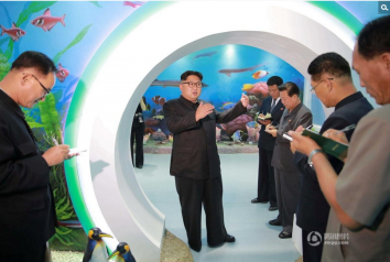 金正恩视察万景台少年宫野营所 受到热烈欢迎