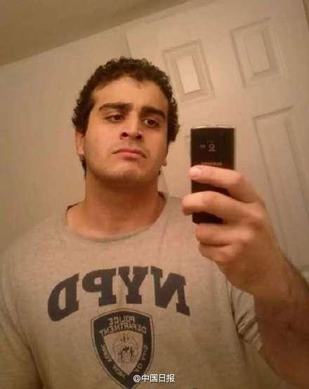 美国媒体确认，袭击者是美国公民奥马尔·马廷（Omar Mateen），29岁。马廷手持突击步枪和手枪在同性恋夜总会 “脉冲”（Pulse）内乱枪扫射。图为奥马尔·马廷个人社交网站晒出的图片。