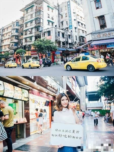 好吃街、解放碑、洪崖洞、磁器口、江北嘴、长江大桥、十八梯……这些地方都是她满满的回忆。