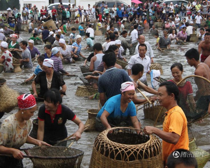 　　因此，当地苗族同胞通过捉鱼“过卯”活动，以增进相互信任、团结友谊，促进邻里和睦。