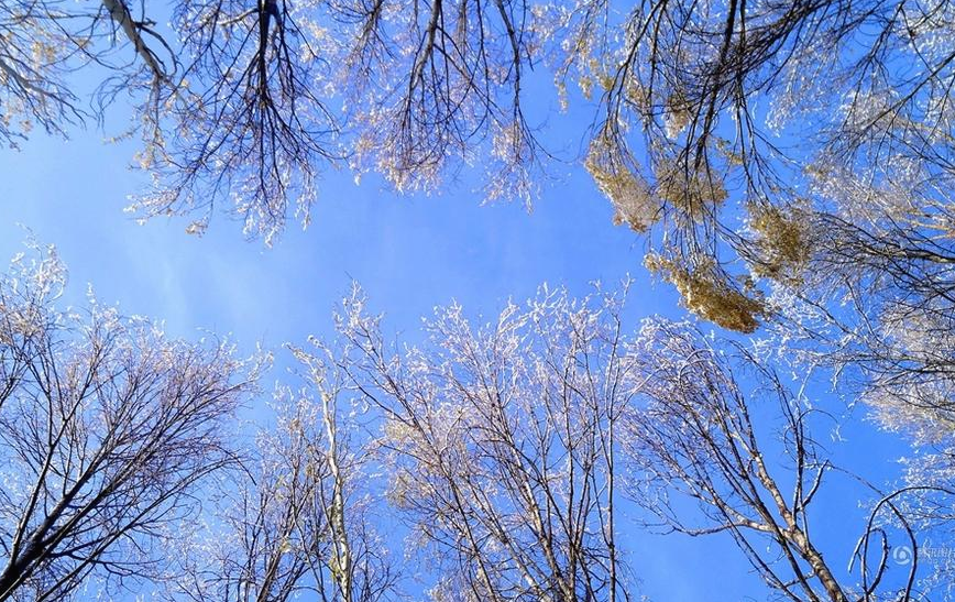 雪后的肃南裕固族自治县。