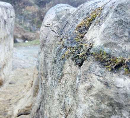 　　“这块奇石，是大自然的鬼斧神工，还是古人的杰作呢？”研究荆楚文化长达20多年的汪青祥也琢磨不透，不过他确定这是一块玄武岩，历史古老。他推测，如果是古人所为，很可能是祭祀或发号施令的神坛。