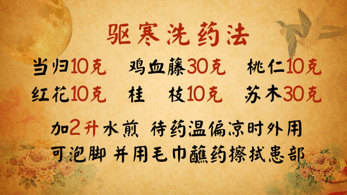 2016年1月21日播出《内调外养化寒瘀》