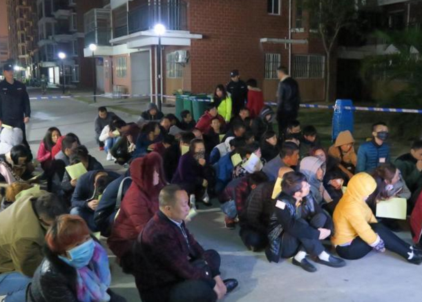 　　据官方统计，当天行动共清查出租屋279间，查获涉嫌传销人员589名，其中165名重点传销人员被带回公安机关审讯，并登记录入涉传人员信息589条；查封涉传出租屋157户，查扣手机307台、笔记本电脑7台、传销书籍等涉案物品一大批；现场发放反传销宣传资料700多份。目前，行动审讯工作正在进行当中。